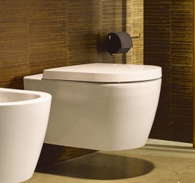 Унитаз подвесной Duravit ME by Starck 37х57 см керамика белый 2528090000