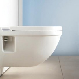 Унитаз подвесной Duravit Starck 3 36,5х54 см керамика белый 2201090000