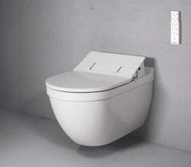 Унітаз підвісний Duravit Starck 3 36,5х62 см кераміка білий 2226590000
