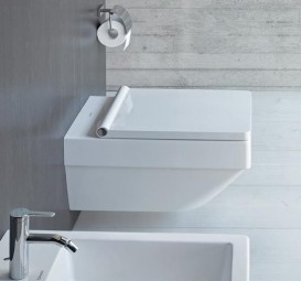 Унітаз підвісний Duravit Vero Air Rimless 37х57 см з покриттям Wondergliss кераміка білий 25250900001