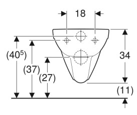 Унитаз подвесной Geberit Selnova Comfort 35,5х70 см безободковый сантехнический фарфор белый 501.046.00.7