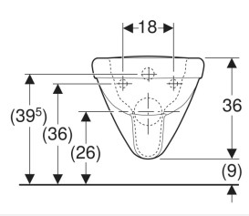 Унітаз підвісний Geberit Selnova Comfort Square 39х70 см сантехнічний безободковий фарфор білий 500.791.01.7