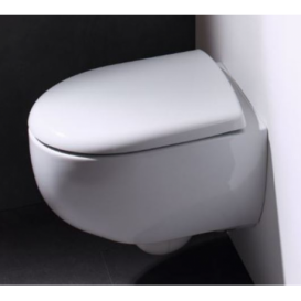 Унітаз підвісний Geberit Selnova Compact безободковий 35,5х49 см фарфор білий 500.377.01.2