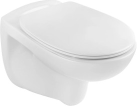 Унитаз подвесной Grohe 35,5х55,5 см с инсталляцией крышкой и кнопкой смыва белый UA38840966A