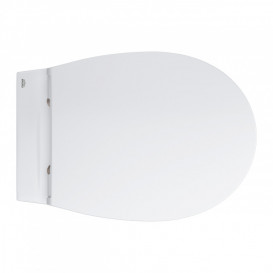 Унитаз подвесной Grohe Bau Ceramic 36,8х53,1 см с крышкой керамика альпин-белый 39899000