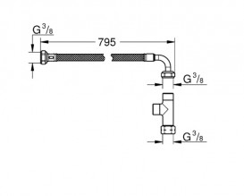 Унітаз підвісний Grohe BauCeramic з сидінням з функцією біде альпін-білий 39651SH0