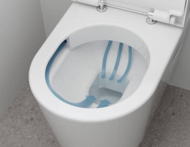 Унитаз подвесной Hansgrohe EluPura Original S безободковый 36х54 см керамика SmartClean белый 61178450