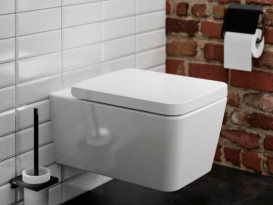 Унитаз подвесной Hansgrohe EluPura Q AquaFall Flush безободковый 36х54 см керамика белый 60194450