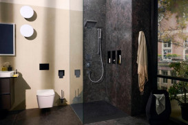 Унитаз подвесной Hansgrohe EluPura Q AquaFall Flush безободковый 36х54 см керамика белый 60194450