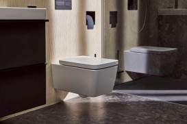 Унитаз подвесной Hansgrohe EluPura Q AquaFall Flush безободковый 36х54 см керамика белый 60194450