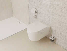 Унитаз подвесной Hansgrohe EluPura S AquaFall Flush безободковый 36х54 см керамика белый 60193450