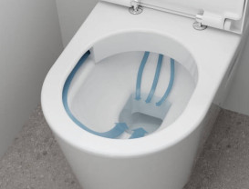 Унитаз подвесной Hansgrohe EluPura S AquaChannel Flush 36х54 см керамика белый 60142450