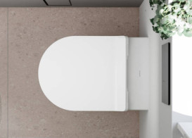 Унитаз подвесной Hansgrohe EluPura S AquaHelix Flush 36х54 см с сиденьем с крышкой керамика белый 60344450