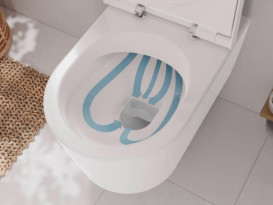 Унітаз підвісний Hansgrohe EluPura S безободковий 36х54 см кераміка HygieneEffect білий 62020450