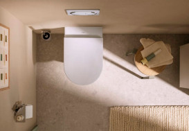 Унитаз подвесной Hansgrohe GladeLake S AquaChannel Flush 36х54 см с сиденьем с крышкой керамика белый 60201450