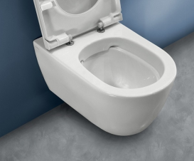 Унітаз підвісний Hatria Fusion 54х35,5 см кераміка білий 01Y1CC01