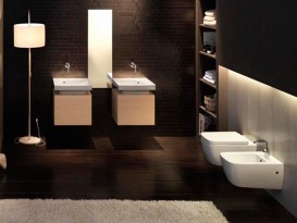 Унитаз подвесной Hatria Fusion Q 35х53 см без боковых отверстий белый YXWY01