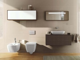 Унитаз подвесной Hatria Fusion Q 35х53 см без боковых отверстий белый YXWY01