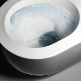 Унітаз підвісний Hatria Futura 53х35,5 см безободковий санітарна кераміка білий 00Y9BA01