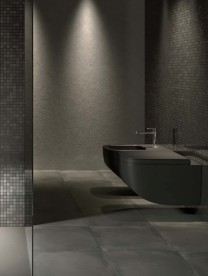 Унітаз підвісний Hatria Next 36х56 см антрацит A0Y1F108