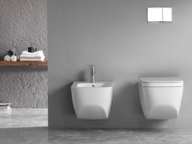 Унітаз підвісний Hatria Next безободковий з сидінням з кришкою Soft Close Y1F101 + Y1F301