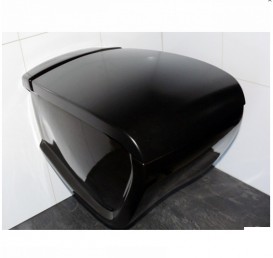 Унітаз підвісний Hidra Hi-Line 38х54,5 см санфаянс чорний глянцевий HIW10 009 nero lucido