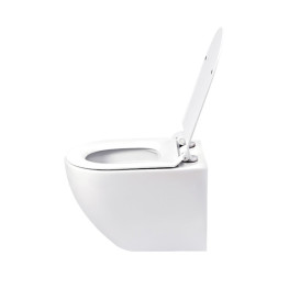 Унитаз подвесной Insana Grem 35,5х52 см с сиденьем с крышкой керамика белый А0054423