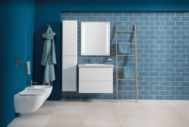 Унитаз подвесной Jika Mio N Rimless/Vortex 36х53 см с сиденьем с крышкой керамика белый H821714H891716