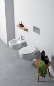 Унитаз-биде подвесной Kerasan Bit белый 441401