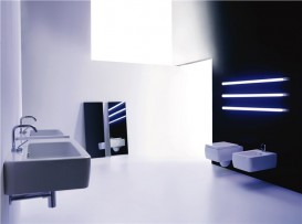 Унитаз подвесной Kerasan Ego с шумоизоляционной пластиной белый 321501