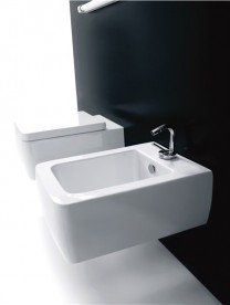 Унитаз подвесной Kerasan Ego с шумоизоляционной пластиной белый 321501