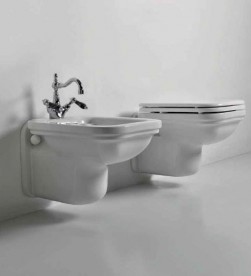 Унитаз подвесной Kerasan Waldorf прямоугольный белый 411501