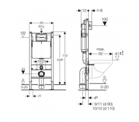 Унитаз подвесной Kolo Modo Rimfree с сидением и инсталляцией Geberit Duofix L33120000 + L30115000 + 458.126.00.1