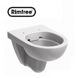 Унітаз підвісний Kolo Nova Pro Rimfree з сидінням і інсталяцією Geberit Duofix Delta M33120000 + M30112000 + 458.126.00.1