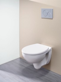 Унітаз підвісний Kolo Rekord безободковий 35,5х52 см з кришкою Soft-Close Click2Clean K99033000