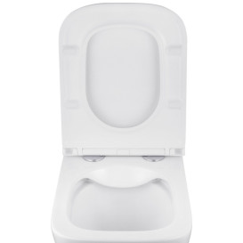 Унитаз подвесной Kroner Eifel KE493436WHIR 34х48,5 см с крышкой Soft-Close фаянс белый CV029610