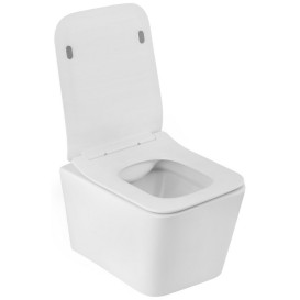 Унітаз підвісний Kroner Eifel KE523629WHIR 36х52 см з кришкою Soft-Close фаянс білий CV032968