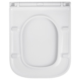 Підвісний унітаз Kroner Eifel WHI493436 Tornado 34х48,5 см з кришкою Soft-Close фаянс білий CV034923