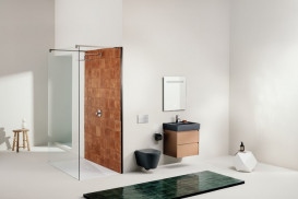 Унитаз подвесной Laufen Kartell безободковый 37х49 см санитарная керамика черный матовый H8203337160001