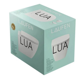 Унитаз подвесной Laufen Lua 36х52 см с сиденьем Soft Close санитарная керамика белый H8660800000001