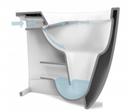 Унитаз подвесной под скрытый бачок Simas коллекция Vignoni VI 18 + Крепления F85 + Сиденье