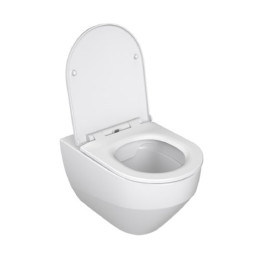 Підвісний унітаз Ravak Zante RimOff 36,5х51 см з сидінням кераміка білий GPX2240040