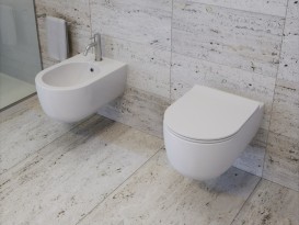 Унитаз подвесной Rimless Olympia Milady MIL120201