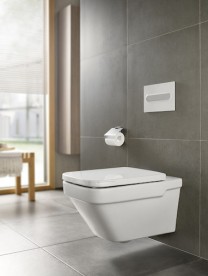 Унитаз подвесной Roca Dama-N Rimless 36х57 см керамика белый A34678L000