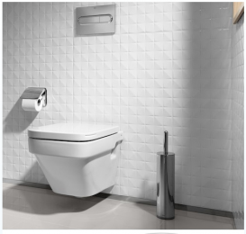 Унитаз подвесной Roca Dama-N со скрытой инсталляцией Roca Duplo A89009000D