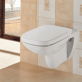 Унітаз підвісний Roca Debba з горизонтальним випуском кераміка білий A346997000