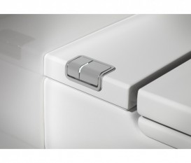 Унітаз підвісний Roca Meridian In-Tank з інтегрованим в чашу бачком кришкою з сидінням і монтажною рамою L-типу A893301000