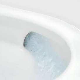 Унітаз підвісний Roca Ona Rimless Vortex 36х53 см сантехнічна кераміка білий A34668C000