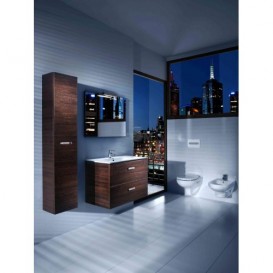 Унітаз підвісний Roca Victoria 52.5х35.5 кераміка білий і кришка з сидінням дюропласт білий A34H308000