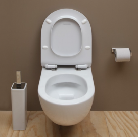 Унитаз подвесной с функцией биде FLAMINIA APP безободковый, Goclean, AP118G + ERWCB